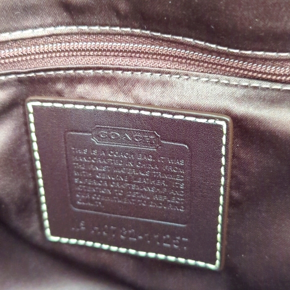 NWT Hobo COACH Chocolate ERGO Shoulder bag. - Picture 7 of 9